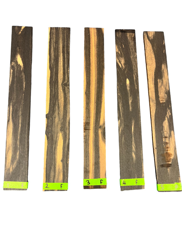 Ebony African Striped guitar fretboards 3A pick your own