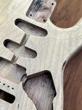 TrueTone Strat Relic Stratocaster HSS Body, Aged Nitro Dirty Blonde