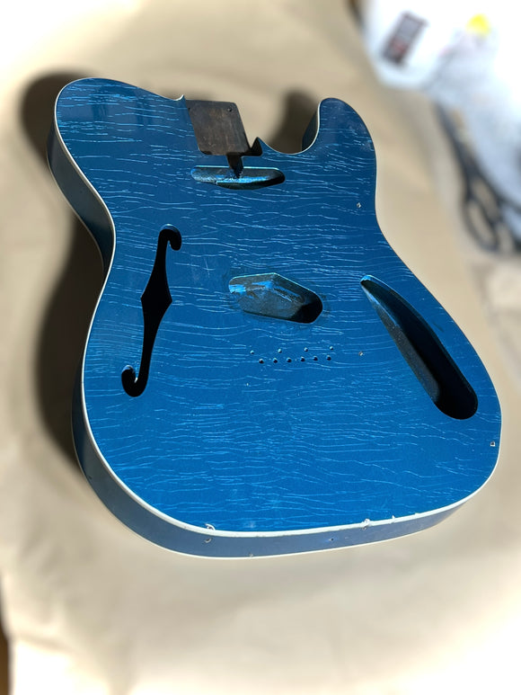 Telecaster 1969 thinline lake placid blue nitro relic