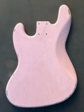 Relic Jazz bass body by true tone relic  , shell pink MADE TO ORDER