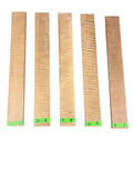 Maple Baked Flamed Figured  guitar fretboards 3A pick your own