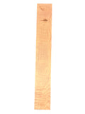 Baked Maple Neck Blank  4A Curly Red Maple Flamed blank 715 X 105 x 24 NUM6