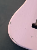 TrueTone Strat Relic Stratocaster Body, Aged Nitro Shell Pink MADE TO ORDER