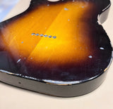 Tele Relic / Aged Telecaster Body, Aged Nitro tobacco sunburst MADE TO ORDER