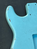 TrueTone Strat Relic Stratocaster Body, Aged Nitro Sonic Blue MADE TO ORDER