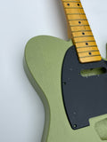 Telecaster Neck and body Kit of the week Fender Sweet pea Green Vintage maple