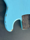 Relic precision bass body by true tone relic  , Sonic blue MADE TO ORDER