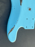 Relic precision bass body by true tone relic  , Sonic blue MADE TO ORDER