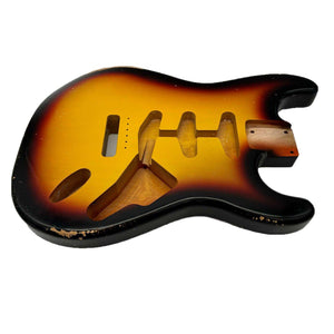 TrueTone Strat Relic / Aged Stratocaster Body, Aged Nitro Sunburst
